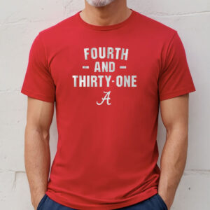 Alabama 4th and 31 Iron Bowl Shirt