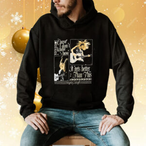 Cause I Don’t Know How It Gets Better Than This Black Shirts