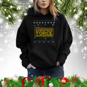Christmas Force Geeky Christmas Star Wars Hoodie