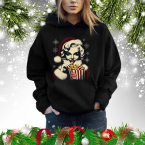 Christmas Santa Popstar Marilyn Monroe Shirts Hoodie