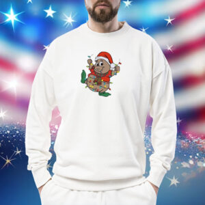 Cute Santa Gus Christmas Lights Sweatshirt