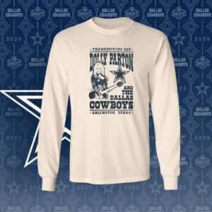 Dolly Parton Dallas Cowboys Longsleeve Shirt