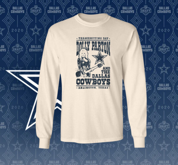 Dolly Parton Dallas Cowboys Longsleeve Shirt