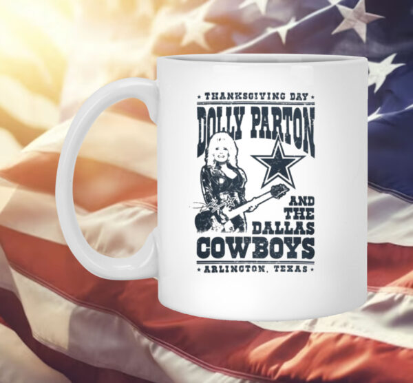 Dallas Cowboys Dolly Parton Arlington Mug