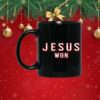 Official Evan Carter Jesus Won Mugs