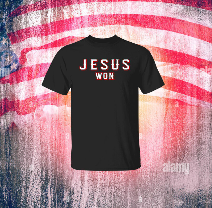 Official Evan Carter Jesus Won Shirts