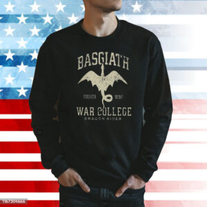 Fourth Wing Basgiath War College Tee Shirt