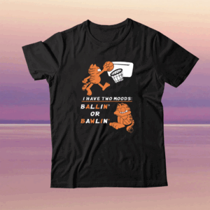 Garfield Two Moods Theyetee Shirt