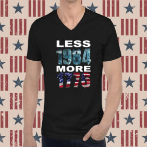 Hi-Rez The Rapper Less 1984 More 1776 Tee Shirt