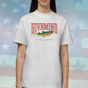 Hivemind Detroit Mi Oil Change & Car Repair Shirt