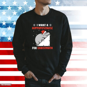 I Want A Hippopotenuse For Christmas Shirts