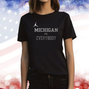 Official Jordan Michigan Vs Everybody TShirt