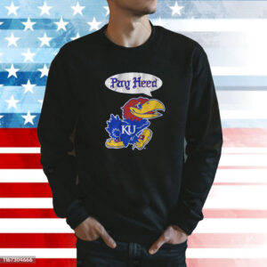 Kansas Basketball Pay Heed Tee Shirt