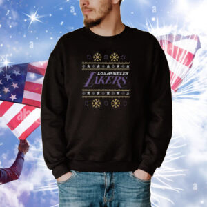 Los Angeles Lakers Holiday Ugly Christmas TShirts