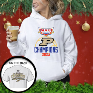 Maui Invitational Champions Purdue Boilermakers 2023 Shirts hoodie