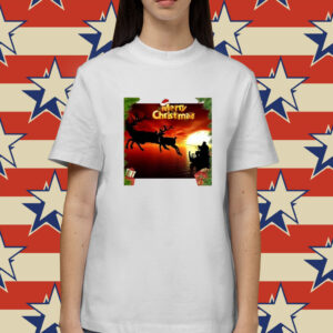 Merry Christmas Sunset Shirts