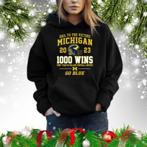 Michigan Wolverines Champion Football 1000 Wins TShirts