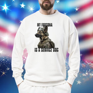 My Fursona Is A Service Dog Tee Shirts