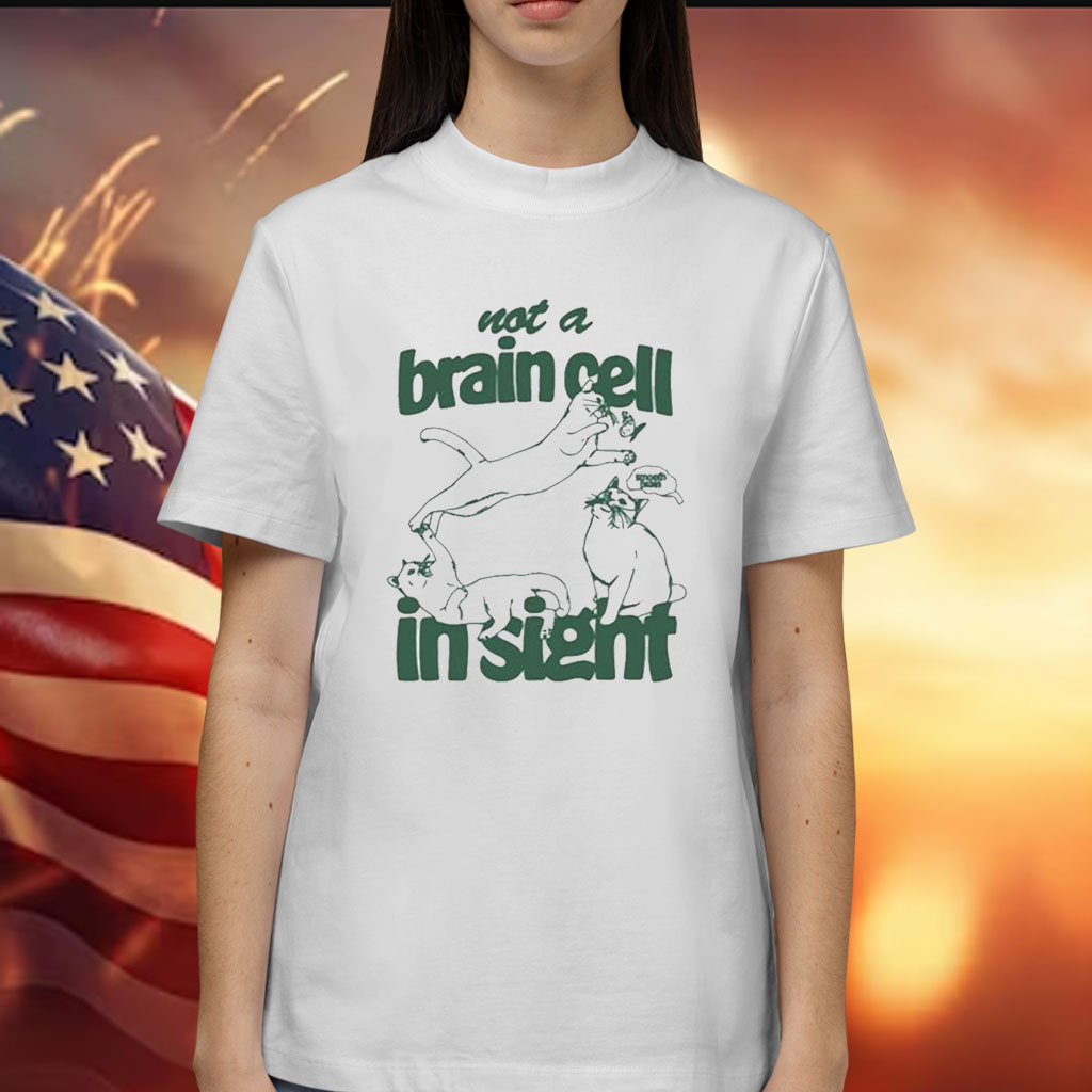 Not A Brain Cell In Sight Shirts