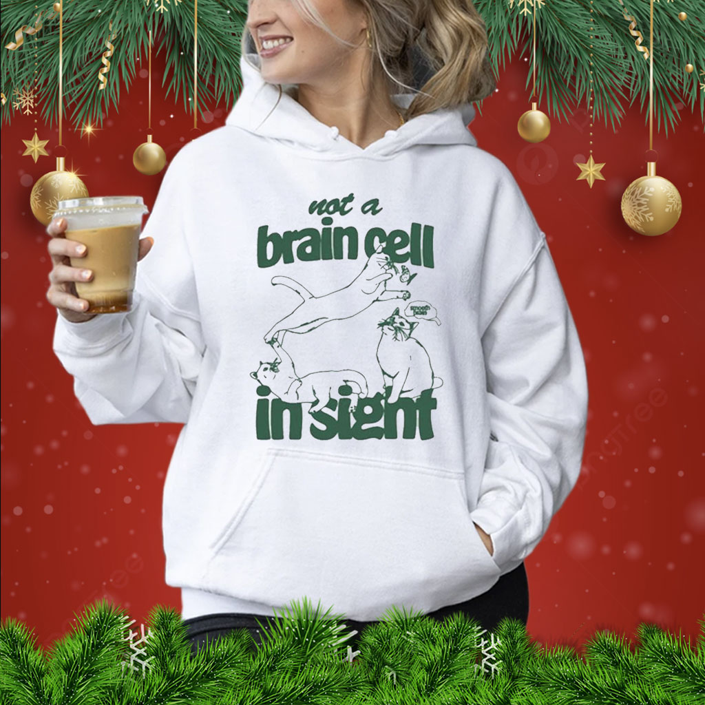 Not A Brain Cell In Sight Shirt Hoodie