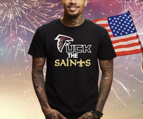 Official Atlanta Falcons Fuck The Saints T-Shirt