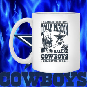 Official Dolly Parton Dallas Cowboys Mug