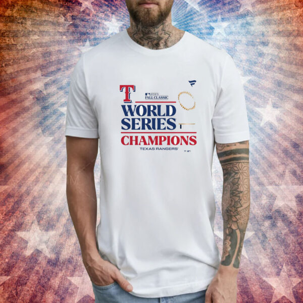 Official Texas Rangers 2023 World Series Champions Shirt
