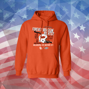 Orange Oklahoma State Cowboys vs Oklahoma Sooners 2023 Bedlam Score Shirts