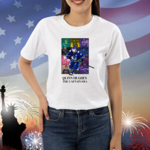 Quinn Hughes The Captain Era Shirts