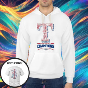 Rangers World Series Champs 2023 Texas Baseball Hoodie Shirts
