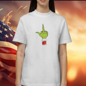 Rare Dr. Seuss Grinch Middle Finger Shirts