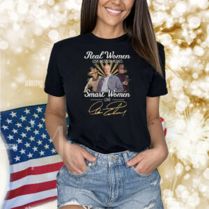 Real Women Love Western Movies Smart Women Love Clint Eastwood T-Shirts
