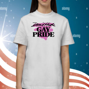 Retro Gay Pride Don't Hide Gay Pride Shirts