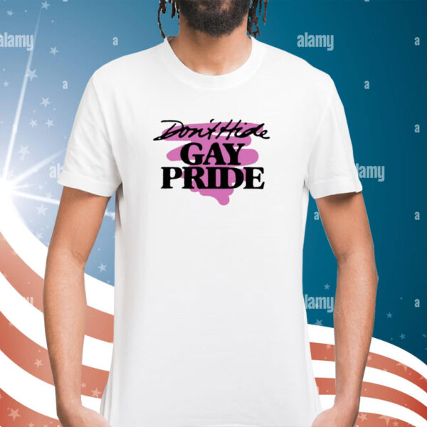 Retro Gay Pride Don't Hide Gay Pride Shirt