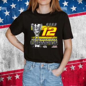 Ryan Blaney Team Penske 2023 Nascar Cup Series Champion Trophy Shirts