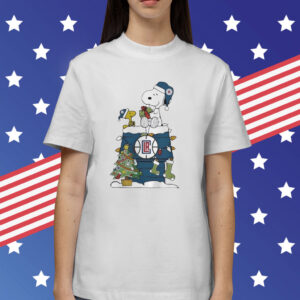 Snoopy And Woodstock Christmas Gift For Fans La Clippers Nba Xmas Shirts