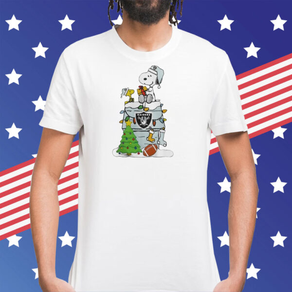 Snoopy Las Vegas Raiders Christmas Shirt