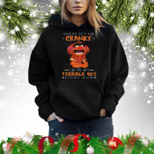Sorry If I Am Cranky Im In My Terrible 40s Right Now TShirts