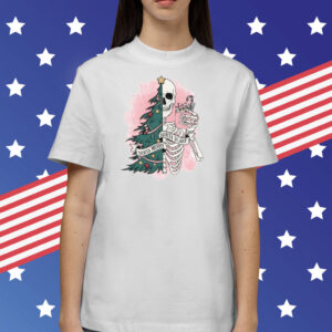 Sorta Merry Sorta Scary Skull Skeleton Xmas Shirts