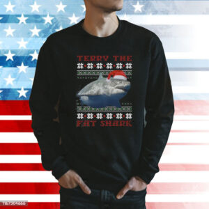 Terry The Fat Shark Christmas Tee Shirt