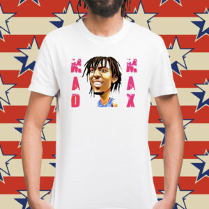 Tyrese Maxey Mad Max Caricature Philadelphia Basketball Shirts