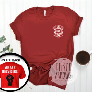Uaw We Are Belvidere Red Shirts