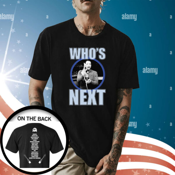 Who's Next Dog T-Shirt