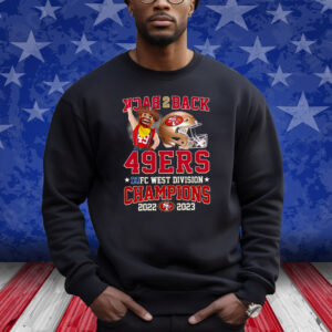 Back to Back 49er NFC West Division Champion 2023 Shirt