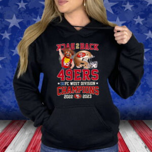 Back to Back 49er NFC West Division Champion 2023 Shirt
