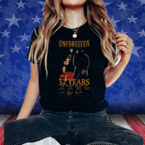 Unforgiven 32 Years 1992 – 2024 Thank You For The Memories Shirt