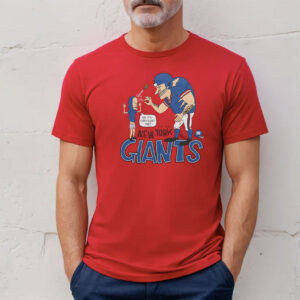 Beavis And Butt-Head X New York Giants Cornholio Shirt