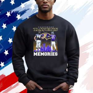 Tony Siragusa And Jaylon Ferguson Baltimore Ravens Memories Signatures Shirt
