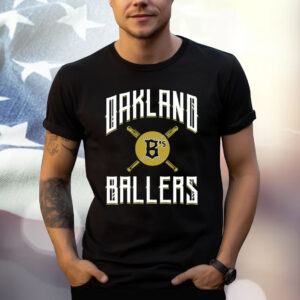 Oakland Ballers Bat Logo Shirt