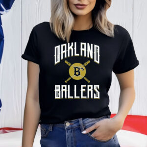 Oakland Ballers Bat Logo Shirt